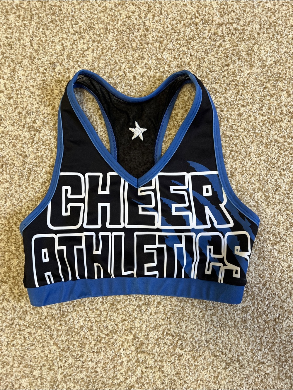 Rebel Athletic Cheer Athletics Sports Bra
